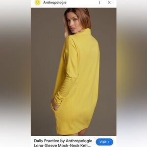 Anthropologie daily Practice  active wear dress